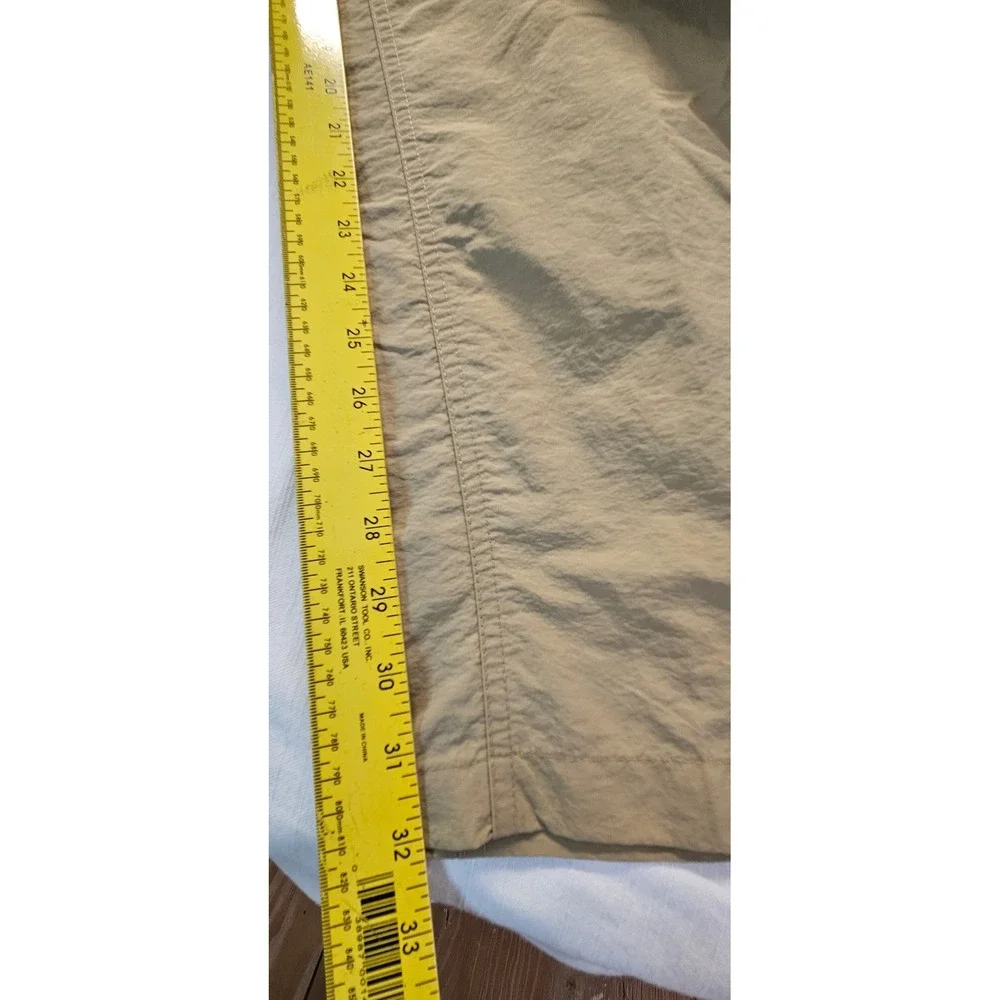 Magellan Outdoors Fish Gear Convertible Cargo Pants Tan Khaki Mens 2XL Outdoor